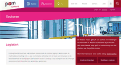 Desktop Screenshot of logistiekinlimburg.be